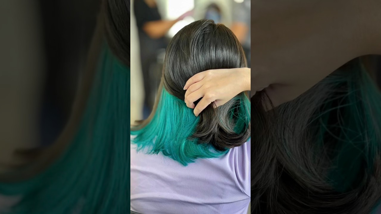 Under Highlights / Under Color / Peekaboo You can try this!