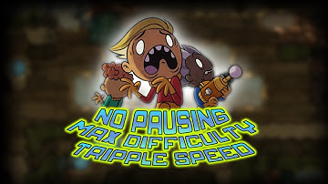 Trying To Survive in Oxygen Not Included in HARDEST Difficulty w/ No Pausing & 3x Speed