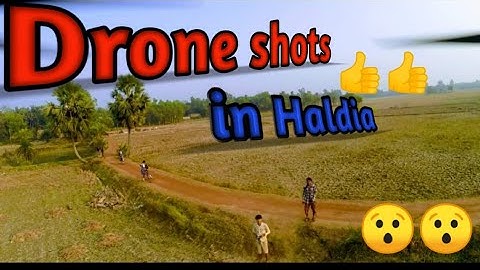Drone flying video in Haldia