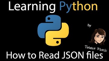 How to Read .Json files in Python - #LearningPython 17