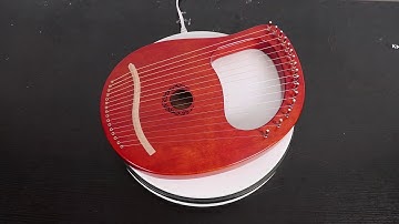 Aklot 16 strings lyre harp