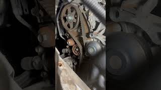 Quickest way to replace a timing belt on a Honda pilot 3.5L Part 1 #timingbelt #hondapilot