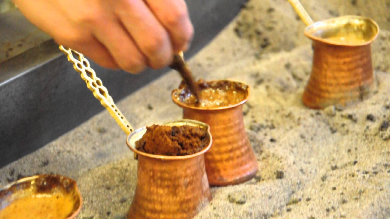 Kahveci Hacıbaba Kumda Kahve YouTube