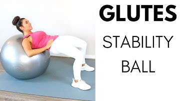 BUILD YOUR GLUTES AND HAMSTRINGS WITH THE STABILITY BALL (Form Cues to Build Your Butt)