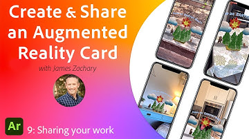 Make An Augmented Reality cARd with Adobe Aero - Share Your Work (9 of 10) | Adobe Creative Cloud