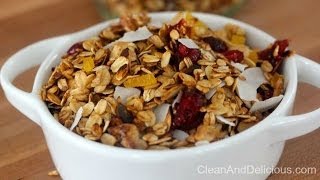 Clean Eating Stovetop Granola