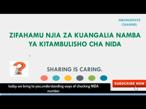 Video: Jinsi Ya Kuwezesha Kitambulisho Cha Mpigaji Kwenye Panasonic