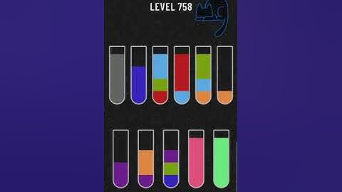 Water Sort Puzzle - Level 758