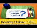 Adelgazar: ¿Cuanto puedo comer? (Dieta Dukan) / Diet FAQ: How much can I ate of this?