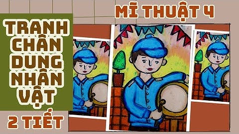 Tranh Chân Dung Nhân Vật| Bài Giảng Mĩ Thuật Lớp 4 - CTST |@hocvethatlavui