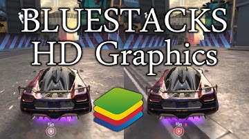NFS No Limits | BlueStacks Normal & HD Graphics Comparison | 1440p