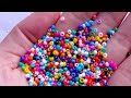 3 DIY black bead necklaces making at home