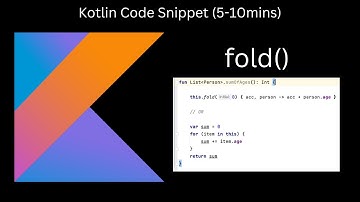 fold() Kotlin Code Snippet (5-10 mins)