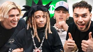 MGK \& Trippie Redd Come on Adin Ross Stream!