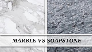 Marble vs Soapstone | Countertop Comparison