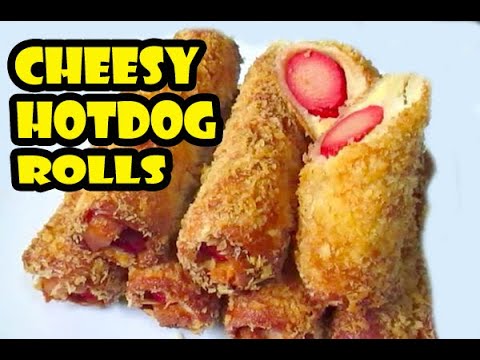 Cheesy Hotdog Bread Roll Recipe | Pang Negosyo | Merienda Recipe