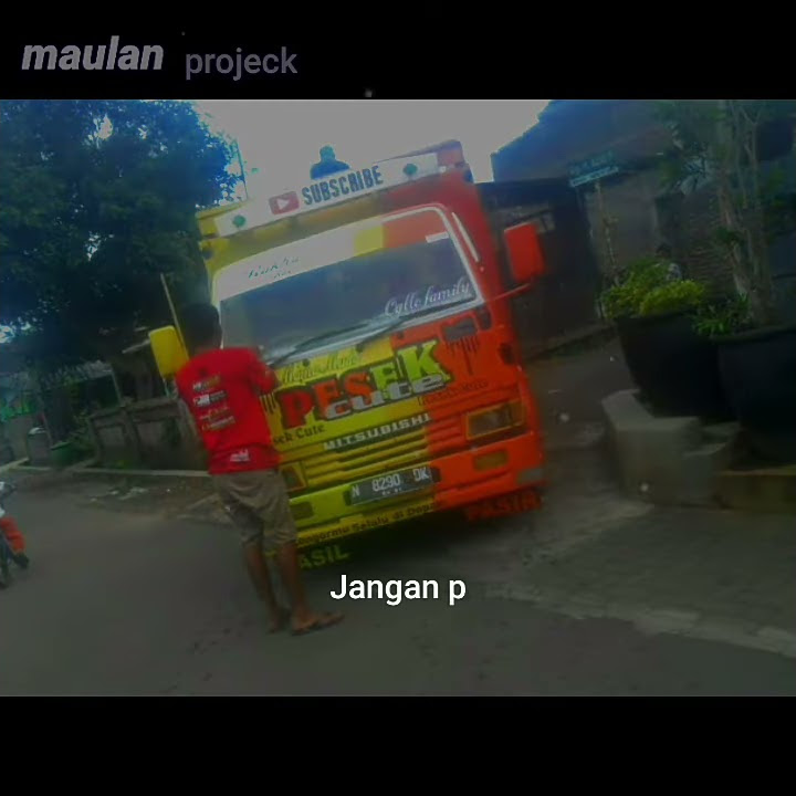 story wa truk ragasa pesek cute