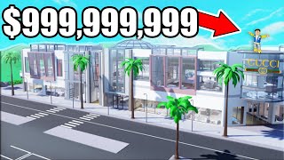 I Went From POOR To RICH In Designer Mall TYCOON! (Roblox)