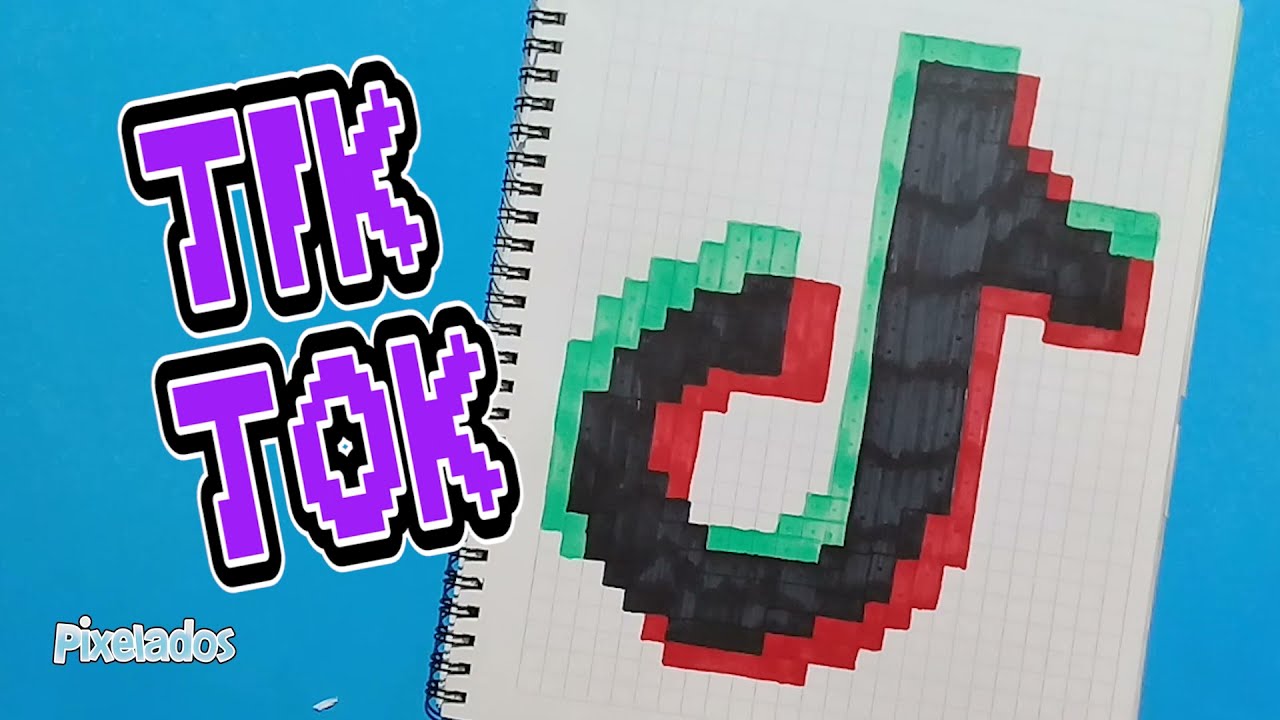 Como Hacer El Logo De Tik Tok Pixel Art Youtube | My XXX Hot Girl