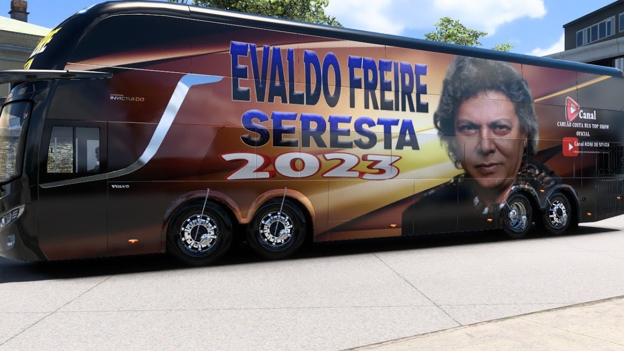 EVALDO FREIRE SERESTA & BREGA 2023 NO BUS TOP SHOW - YouTube