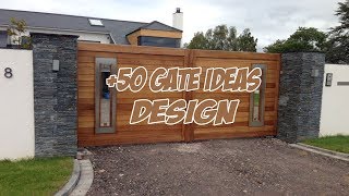 50 CREATIVE GATE DESIGN IDEAS 2018 (MAIN GATE DESIGN 2018) ───────────────────────────