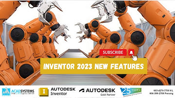 Inventor 2023 New Features