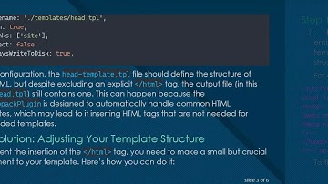How to Prevent an Unwanted /html Tag in Your HtmlWebpackPlugin Output
