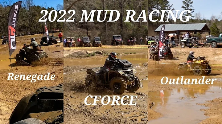 2022 CFMOTO vs Canam Mud Race Event | CFORCE 1000 & Renegade XMR Full Send!