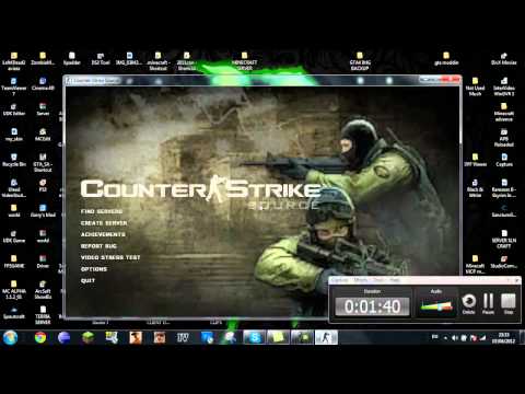 Counter Strike Source wallhack and aimhack!