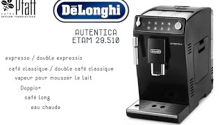 Pipette de détartrage cafetière Delonghi EN510 W