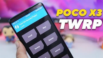 Install Custom TWRP Recovery on POCO X3