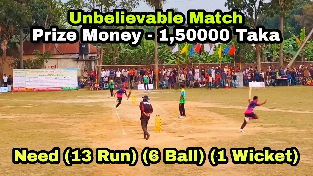 Unbelievable Match In Tape Ball | Last Over Highlights | Legacy Cricket ...