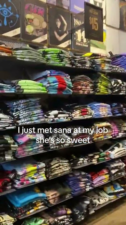 luckily met Sana in real life 😭 #twice #twiceedit #sana #viral #twice_tiktok_official #kpop