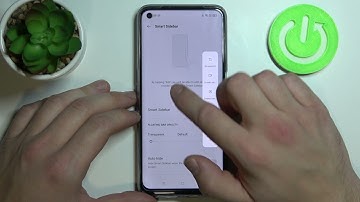 How to Switch On/Off Side Bar in REALME 8i – Show & Hide Edge Panel