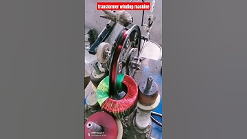 transformer winding machine #taccon #youtube