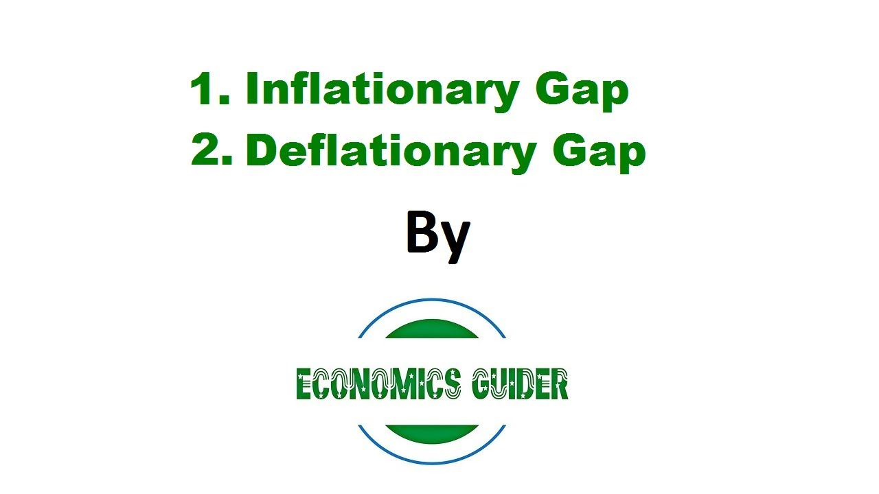 Inflationary And Deflationary Gap Youtube
