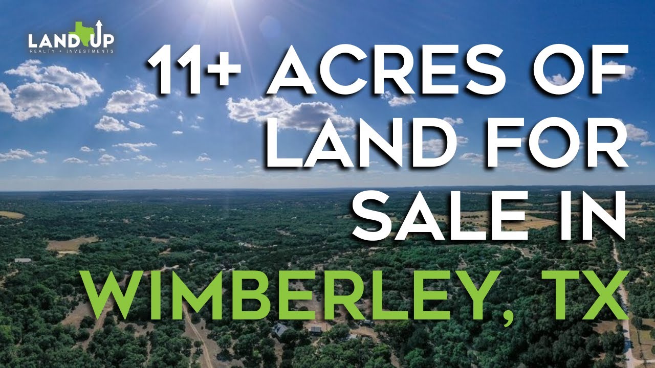 Best Deal in Wimberley, Texas! Rare 11+Acres For Sale YouTube