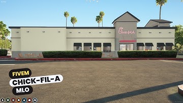 Chick fil a mlo fivem  | Fivem Mods | Interior & map for Roleplay | FiveM mlo store