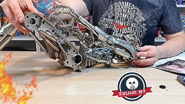 Build The Terminator T-800 Issue 87 - Attach Joint To Left Thigh (Speed Build)