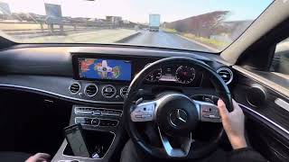 Pov Driving The Mercedes-Benz E220D