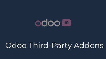 How to Install Third-Party Addons in Odoo 19 | Custom Modules + Debug Tools