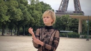 Paris Photoshoot with Fashion Model Agata Suduiko