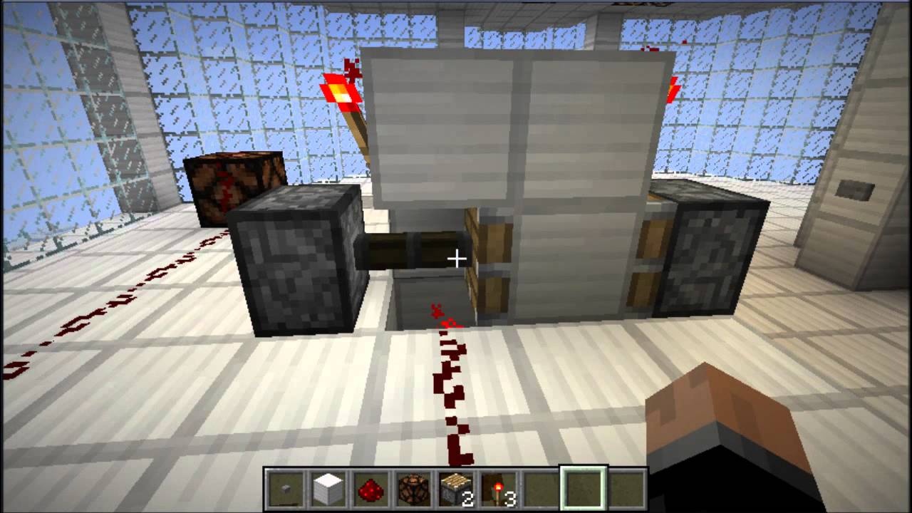 Comment allumer et éteindre une lampe à redstone avec un bouton ! - YouTube