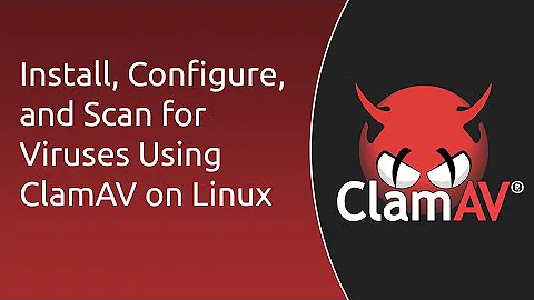 Virus Scanning on Linux - How to Install, Configure, and Scan with ClamAV AntiVirus.