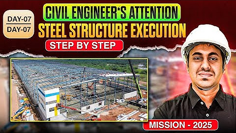 Day 7: PEB Structure Construction Procedure From Stat to finish || PEB Building | Akshay Kamath