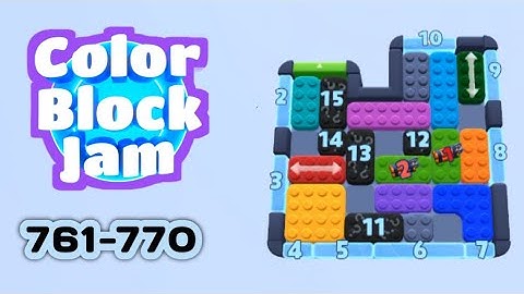 Color Block Jam Level 761-770 | No Commentary, No Music | Android Gameplay