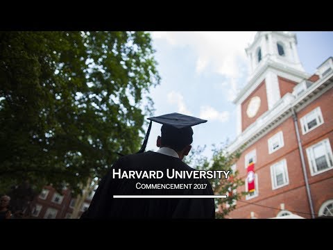 Harvard University Commencement 2017 Afternoon Exercises