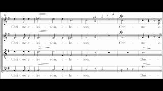 Kyrie - Mass in G major DV167 - Schubert chords
