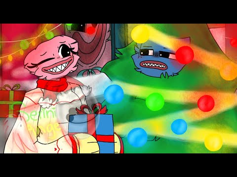 Poppy Playtime Celebrate Christmas❄⛄// Merry Christmas // No Place Meme//Poppy Playtime AU