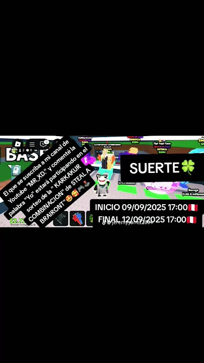 #sorteo #sorteosenvivo #sorteos #suerte #brairont #stealabrainrot #stealabrairont #teamsammy